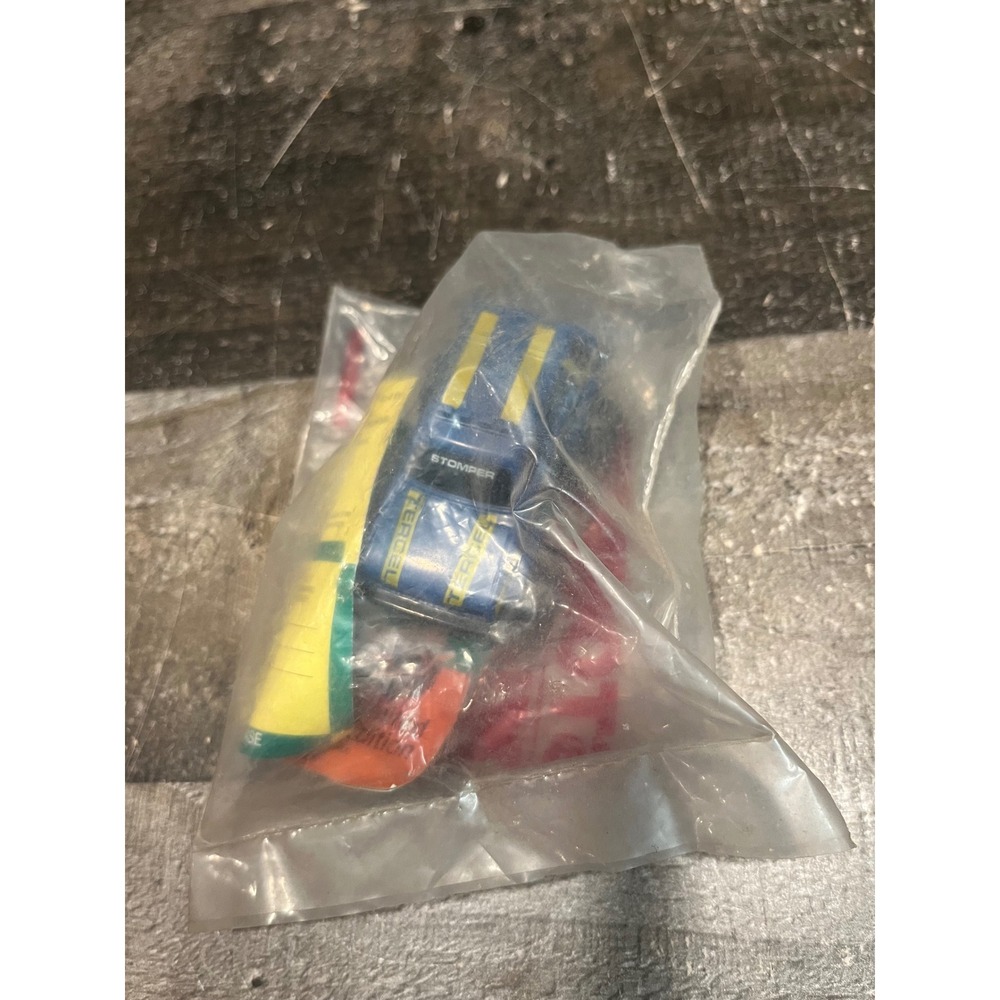 Vintage Stomper Mini 4x4 Toyota Tercel Blue McDonald's Schaper Toy Sealed